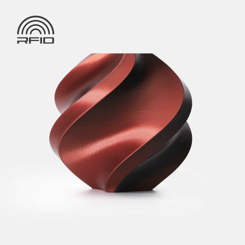 Objet crée avec du filament  Velour Eclipse Bambu Lab PLA Silk 1kg