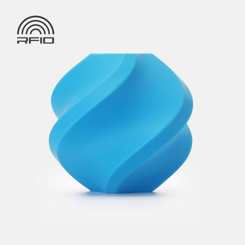 Objet crée avec du filament Cyan Bambu Lab PLA Tough+ 1kg