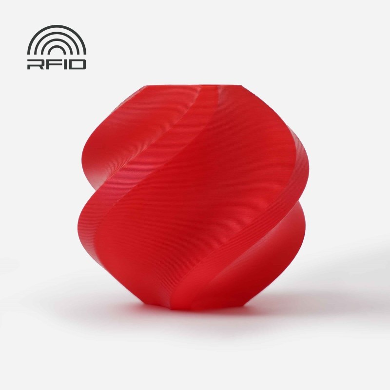 Objet crée avec du filament Rouge Bambu Lab ABS 1kg