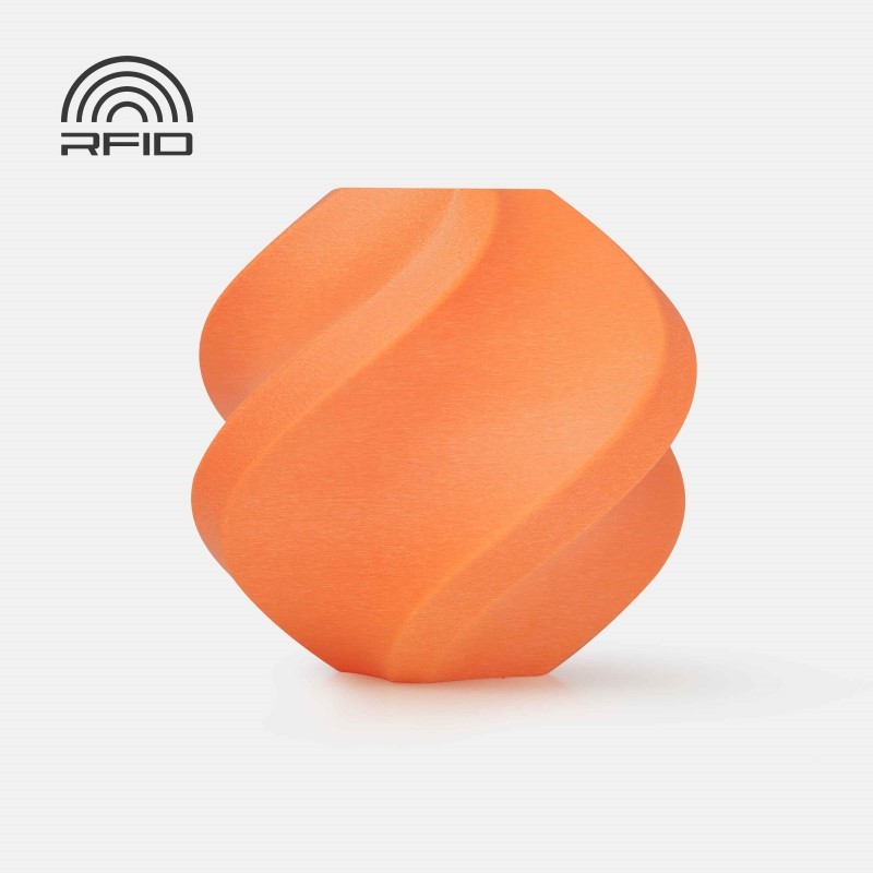 Objet crée avec du filament Orange Bambu Lab ABS GF 1kg