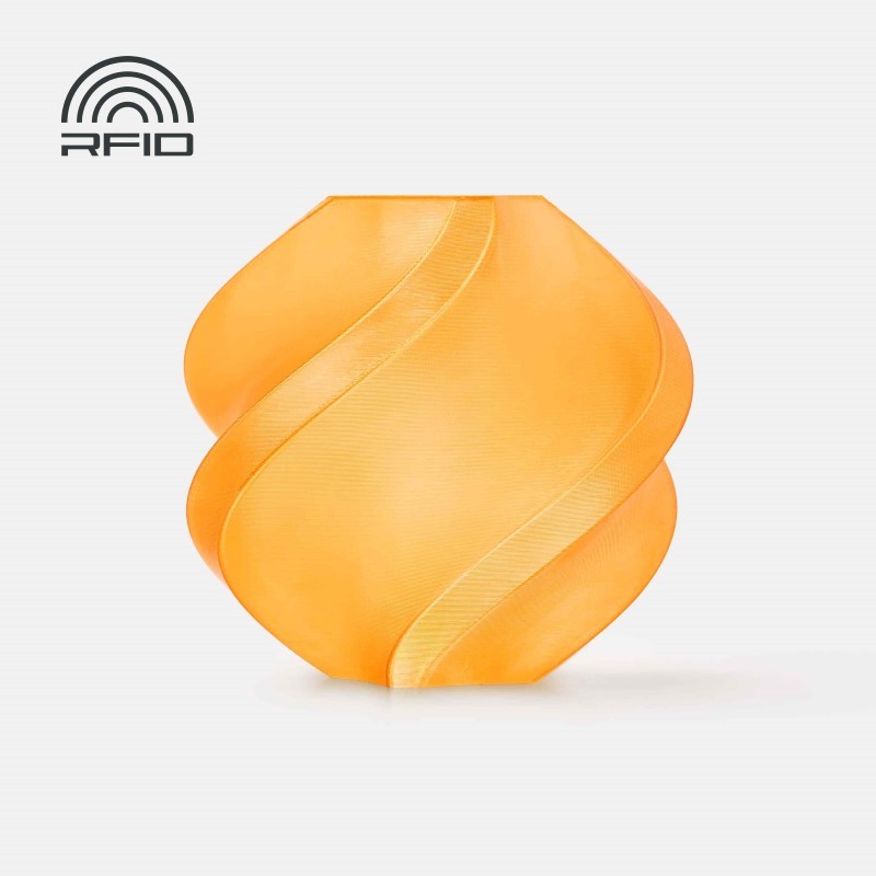 Objet crée avec du filament Orange Bambu Lab PETG Translucent 1kg