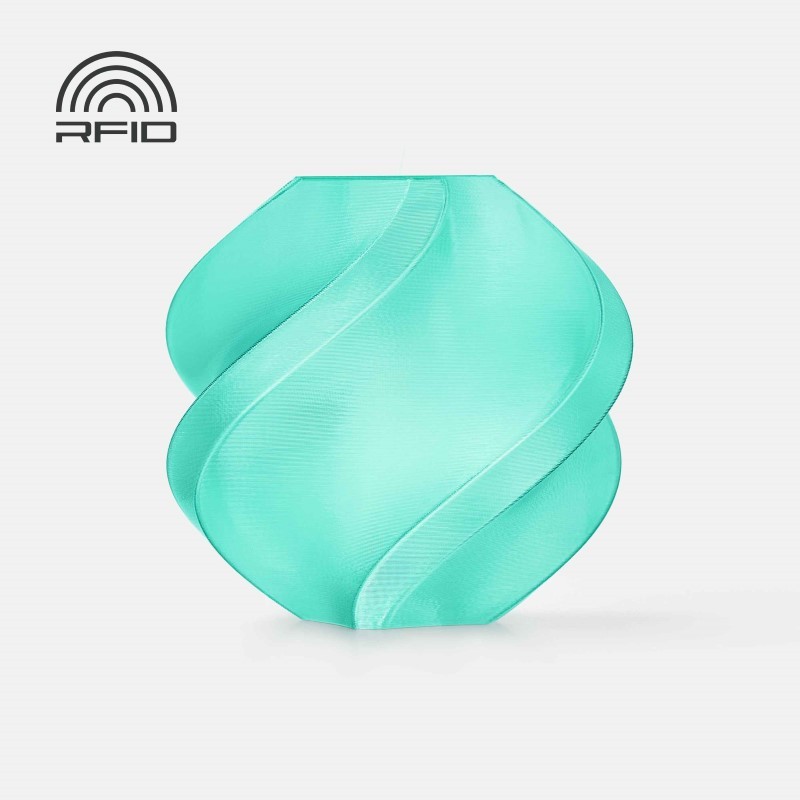 Objet crée avec du filament Teal Bambu Lab PETG Translucent 1kg