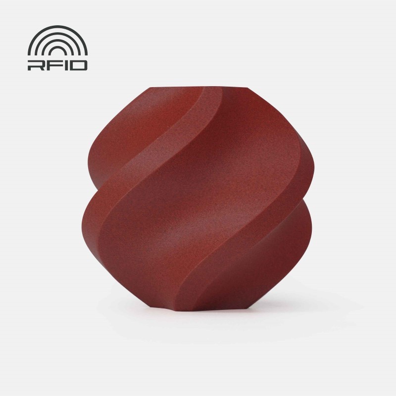 Objet crée avec du filament Rouge Brique Bambu Lab PETG CF 1kg