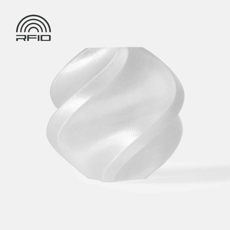 Objet crée avec du filament Transparent Bambu Lab PC 1kg