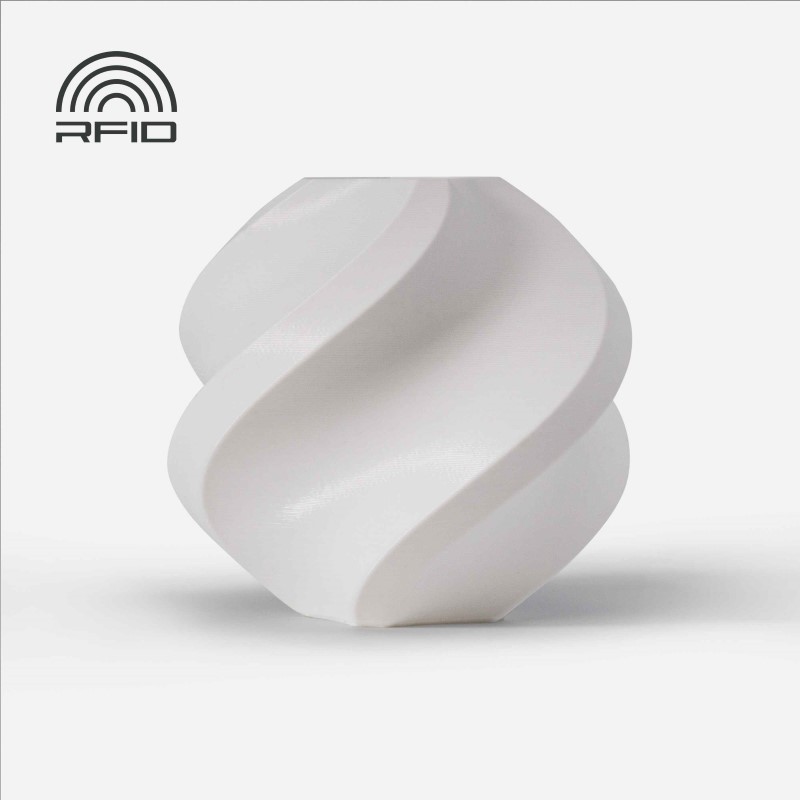 Objet crée avec du filament Blanc Bambu Lab PC 1kg