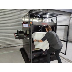 Retrait d'une impression de l'imprimante 3D FDM Big Meter de Modix