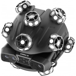 Scanner 3D SHINING 3D EinScan Trak avec son cadre et ses repères sphériques