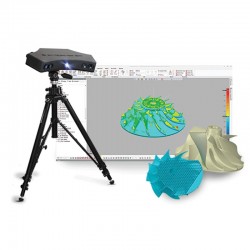 Scanner 3D à lumière structurée EVIXSCAN Heavy Duty Quadro