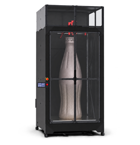 Imprimante 3D grand format Modix Everest GEN5 avec enceinte fermée et hauteur d'impression de 2 mètres
