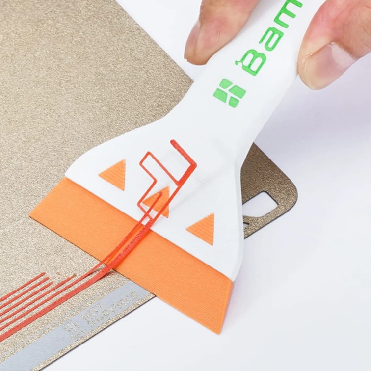 gratteur faits avec le filament ABS Bambu Lab