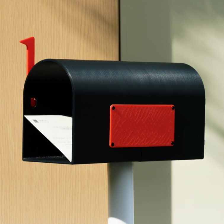 Boîte aux lettre fait avec le filament ASA Bambu Lab