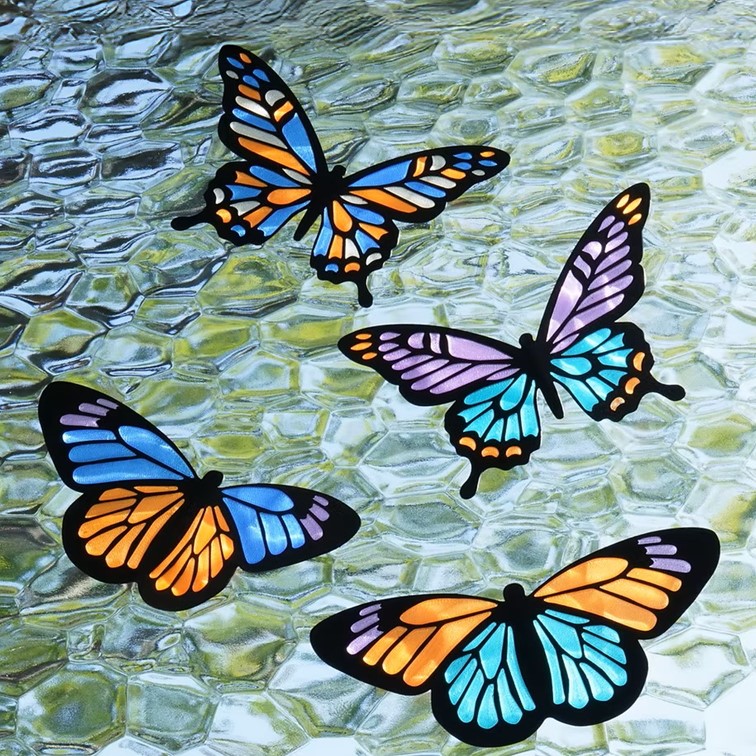 papillons fait avec PLA Translucent Bambu Lab
