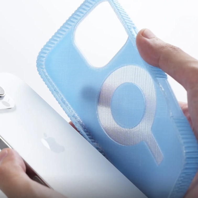 Coque d'iphone faite avec le filament TPU 90A