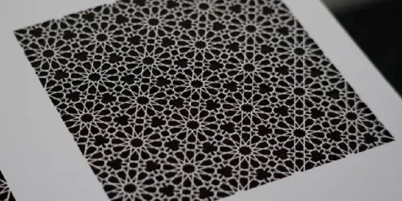 Travail sur papier avec machine laser BRM