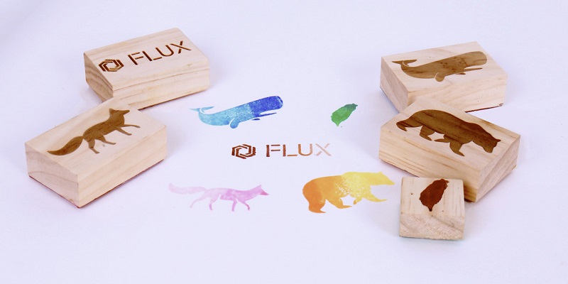 Création avec Flux Beambox d'une découpe sur bois
