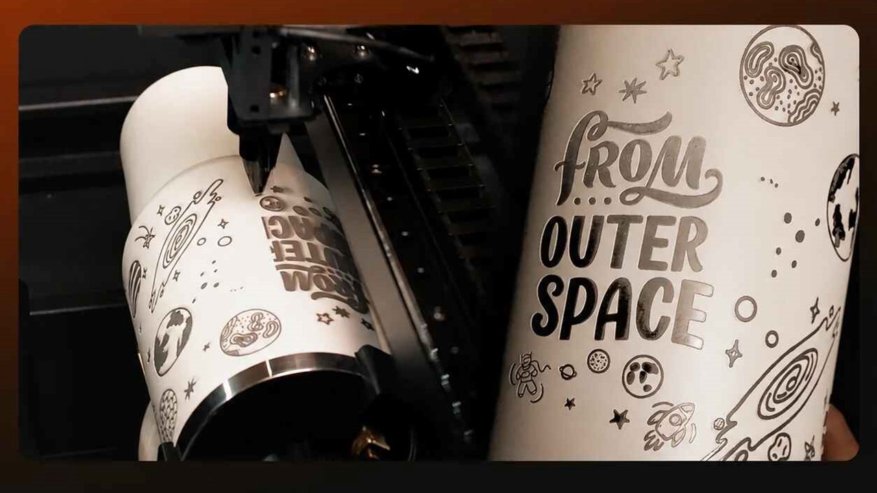 Vue de la source laser de Flux Hexa RF