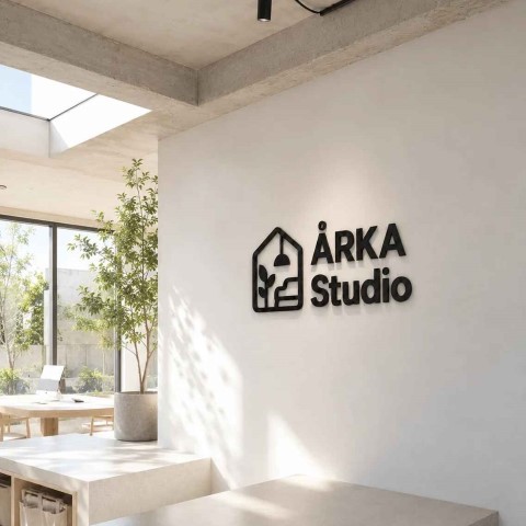 Enseigne commerciale découpée par Flux Hexa RF sur acrylique