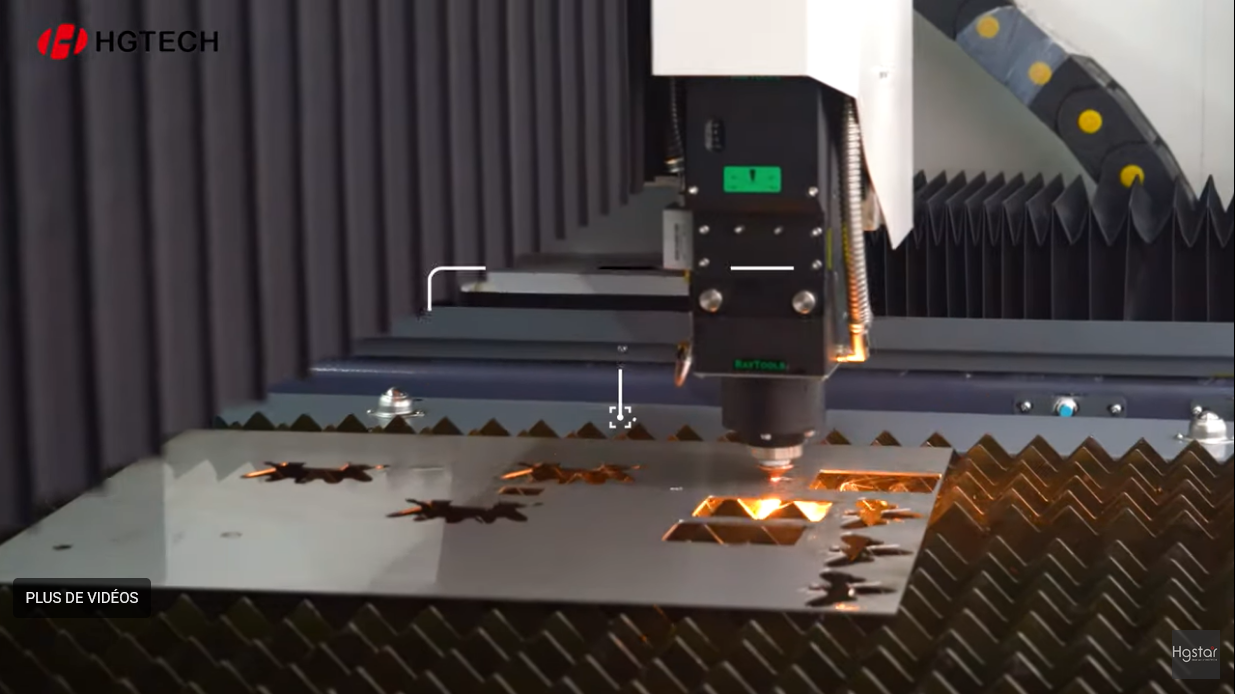 laser de la machine de découpe laser 3015S de HG Tech 