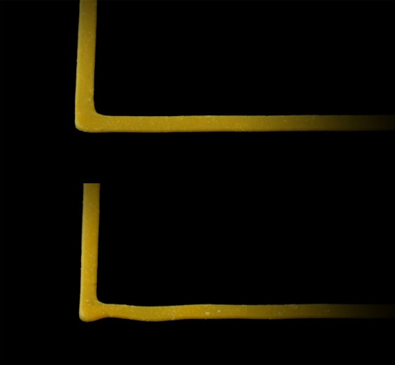 difference d'impression avec le mode de compensation des vibrations de la A1