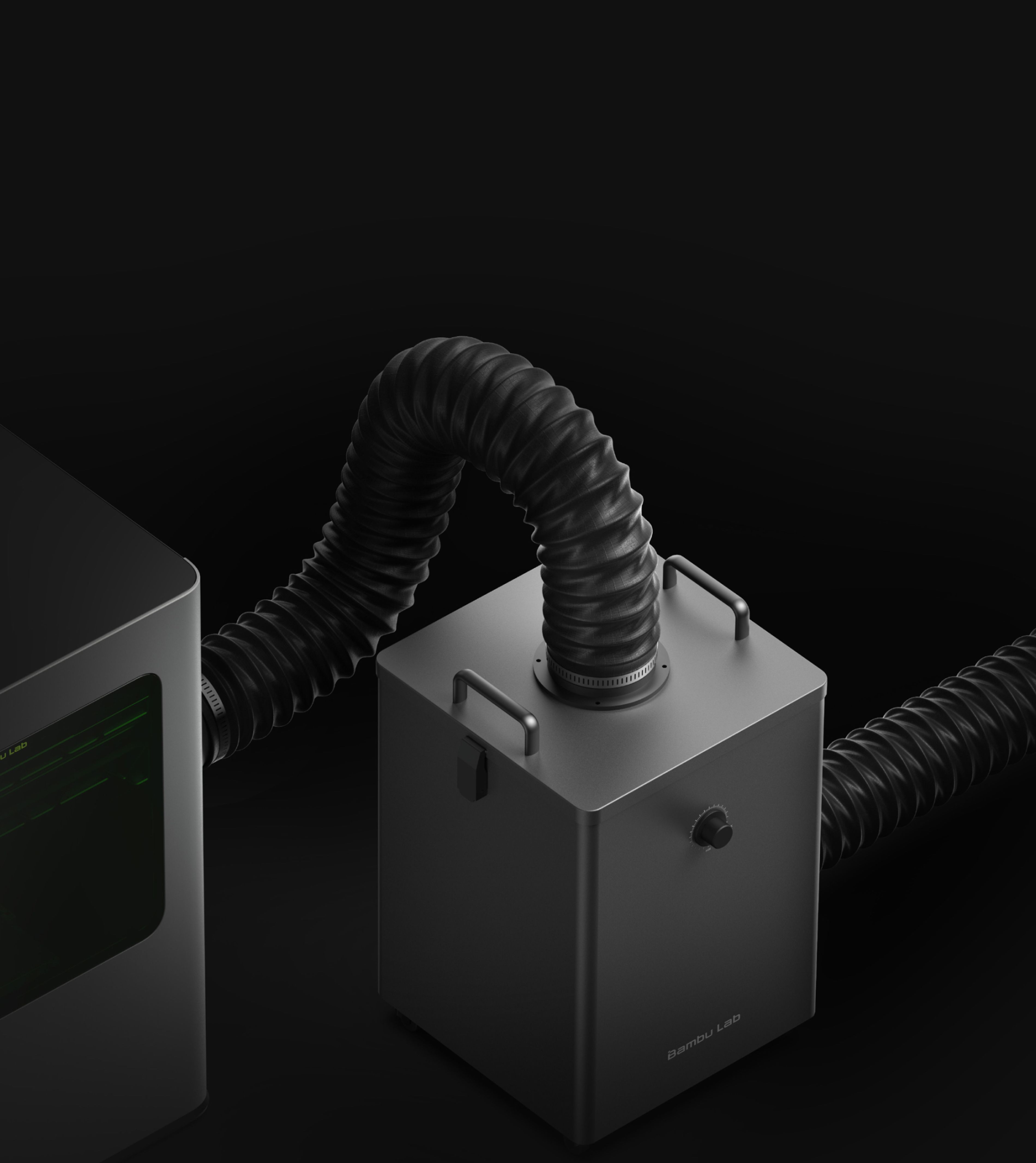 Purificateur d'air en option sur la H2D Laser Full Combo de Bambu Lab Purificateur d'air en option sur la H2D Laser Full Combo de Bambu Lab