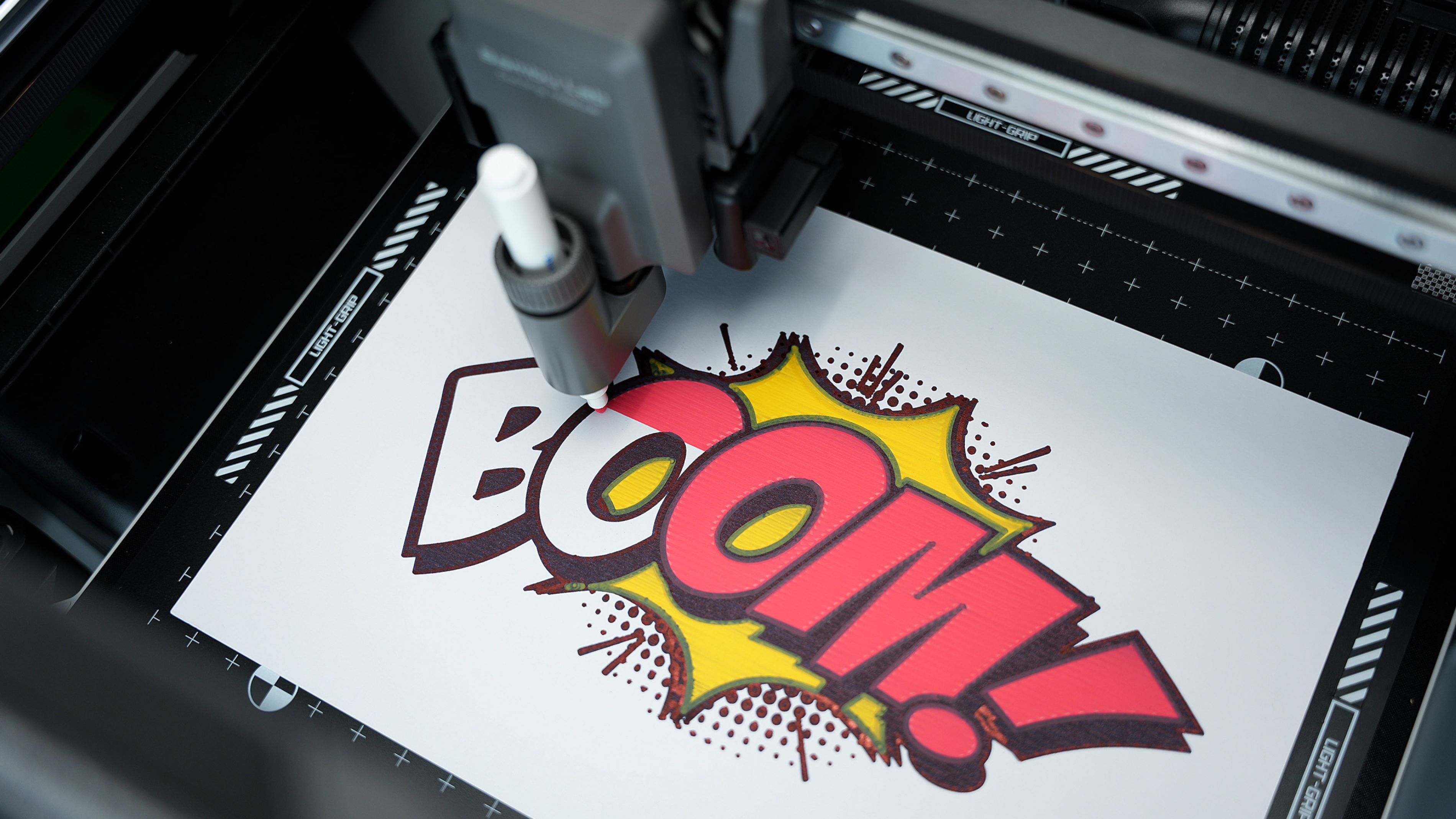 Porte-Stylo intégré dans la H2D Laser Full Combo de Bambu Lab