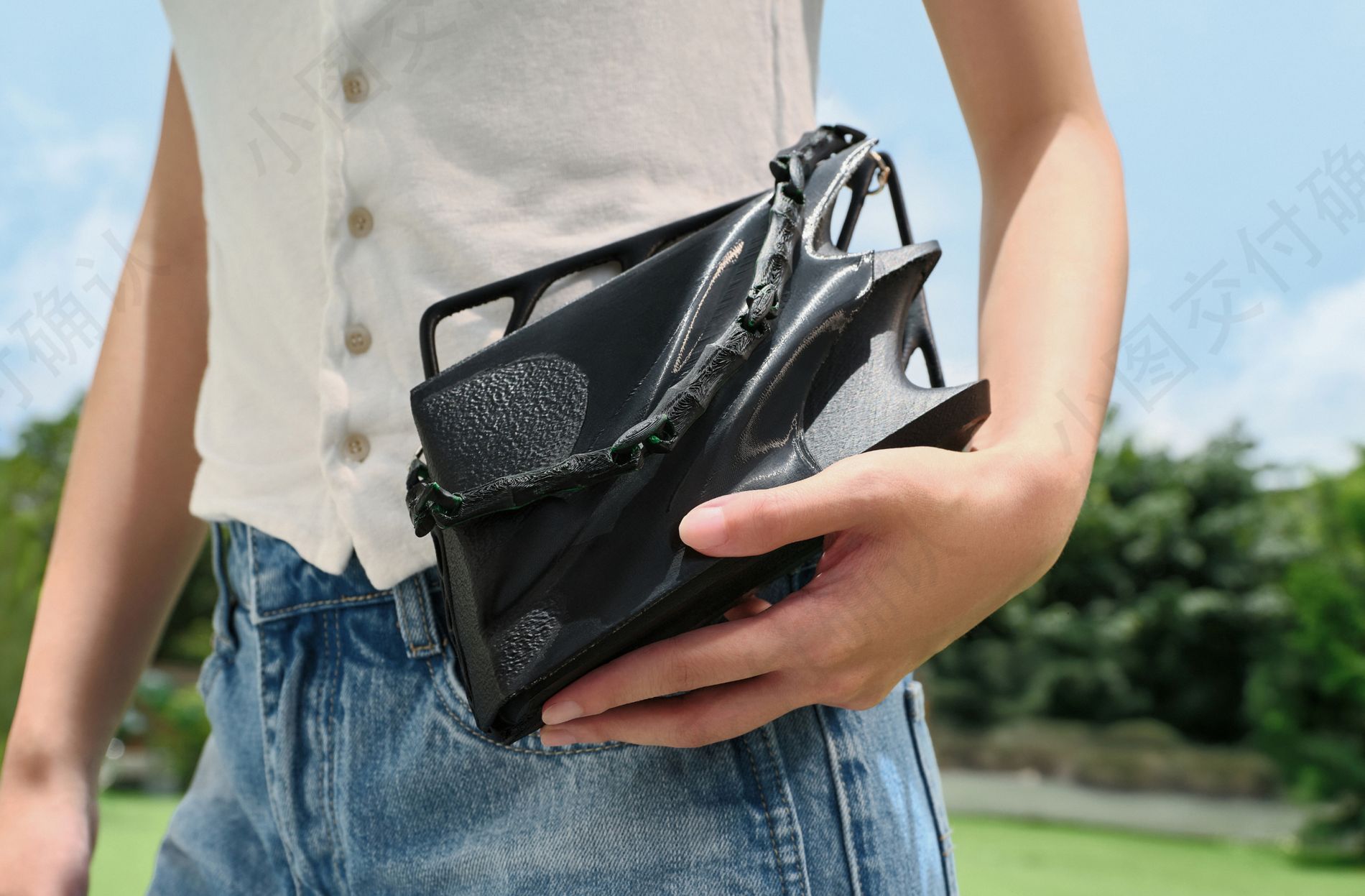 Sac à main imprimé en 3D avec la H2D de Bambu Lab Sac à main imprimé en 3D avec la H2D de Bambu Lab