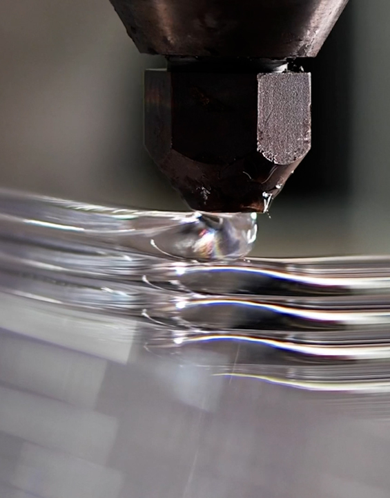 dépot de PETG transparent