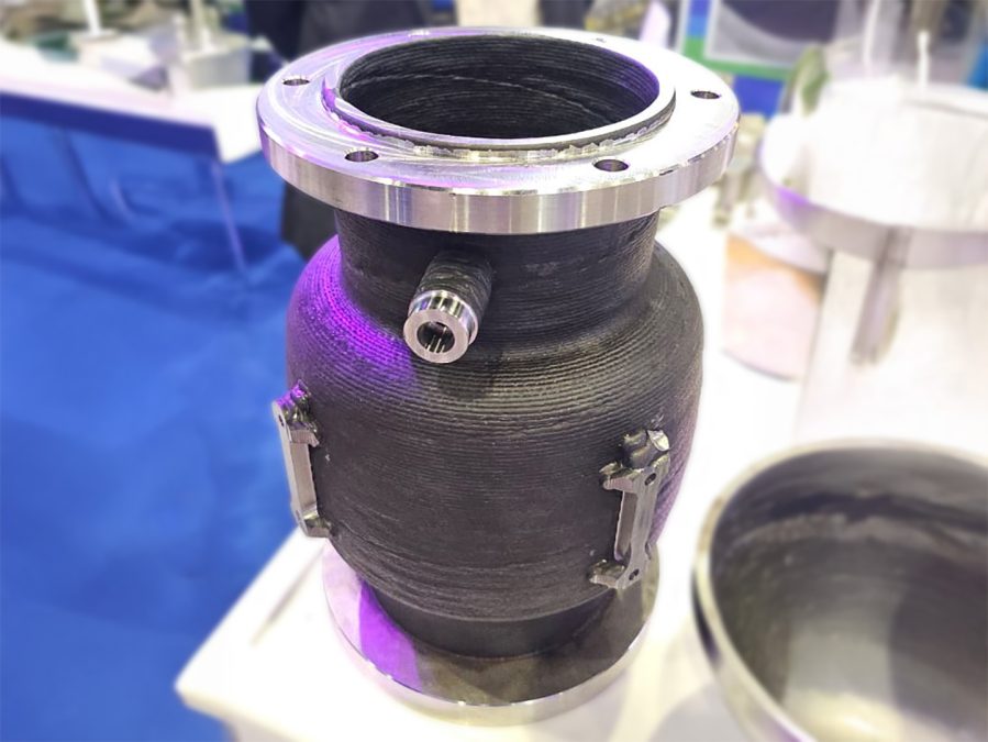 vanne d'échantillonnage en 316L imprimée avec le Vipra de Caracol