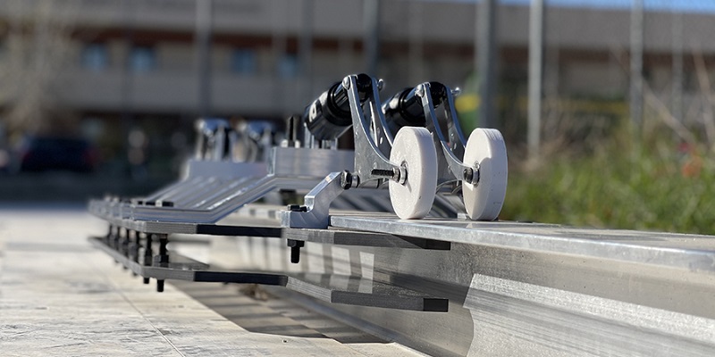 Roues du train Hyperloop de CHF en TPU BCN3D