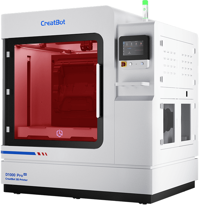 chambre chauffée active jusqu'à 80°C de la D1000 Pro HS de Creatbot