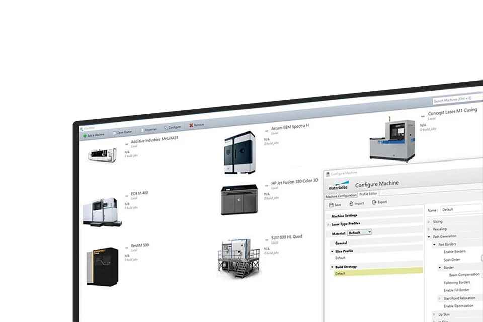 Gestion de systèmes multiples dans Materialise