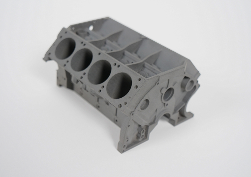 Bloc moteur imprimé en PA12 ECO Sinterit