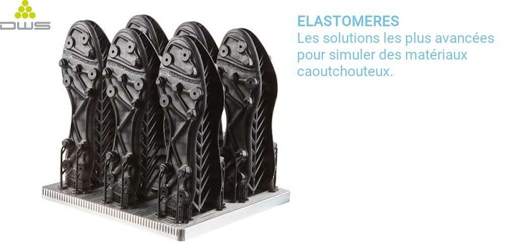 DWS XFAB 2500SD matériau élastomère