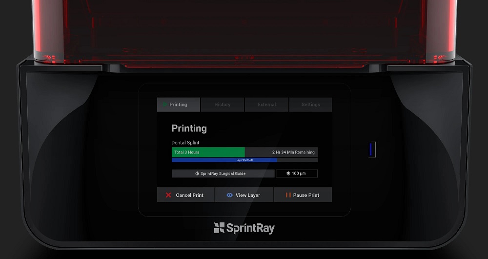 Sprintray Pro assistant intégré