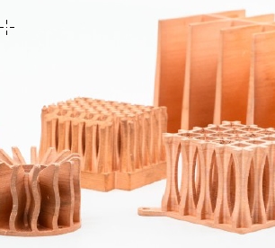 Dissipateurs thermiques en cuivre fabriqués avec la Metal X de Markforged Dissipateurs thermiques en cuivre fabriqués avec la Metal X de Markforged