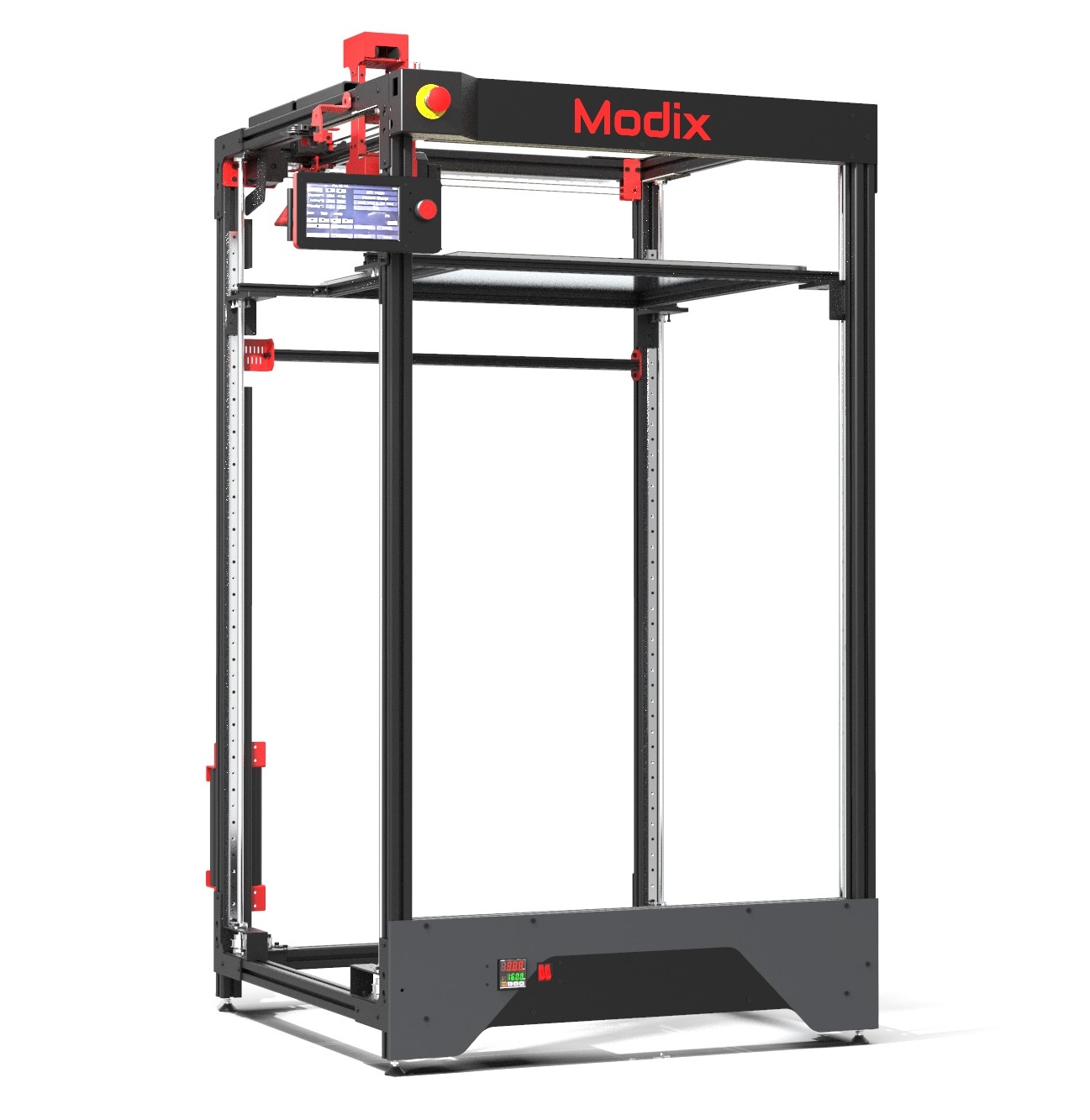 Châssis en aluminium et rails de guidage HIWIN de l'imprimante 3D Modix BIG-120Z