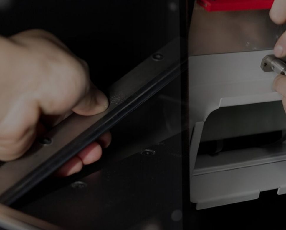 systeme quick detach de raise3d de la rm220