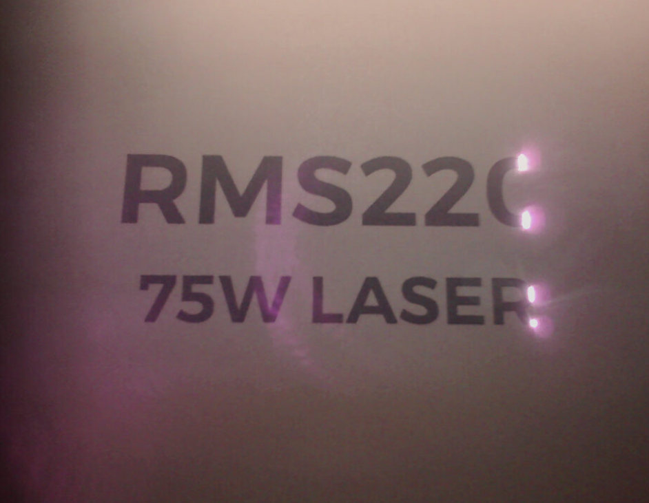 laser de 75W pour plus de precision de la rm220 de raise3d