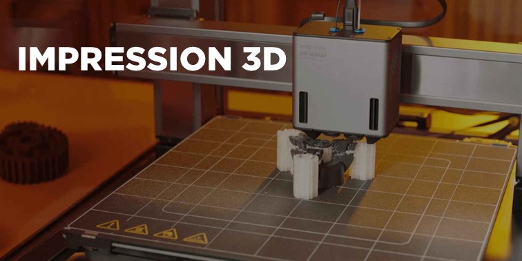 Snapmaker Artisan avec son outil d'impression 3D