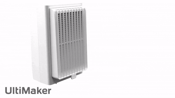 Vue éclatée de la filtration d'air de l'Ultimaker S7