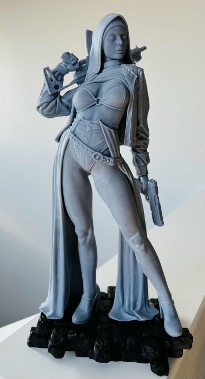 Figurine imprimée avec UniFormation GK3 Pro