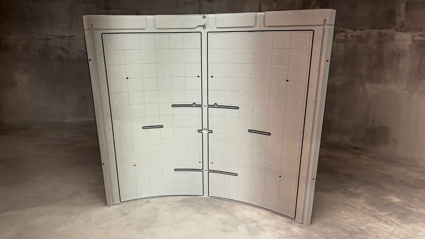 Gabarit aéronautique de positionnement