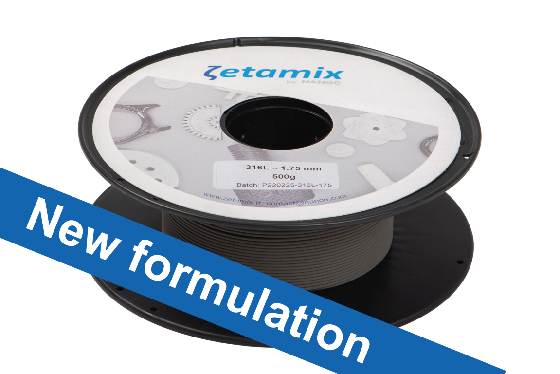 Bobine de filament 316L Zetamix 