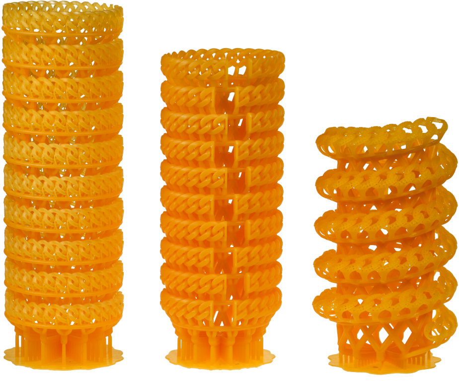 Arbres de coulées de bracelets modélisés et imprimés avec XCluster Chain