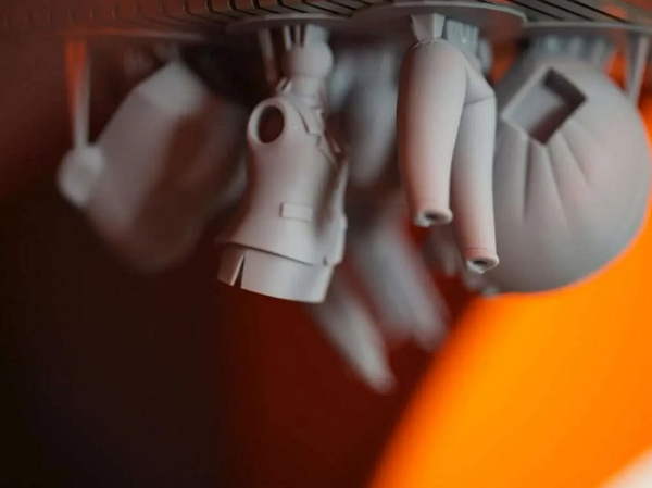 Pièce en Precisa DL260 de DWS