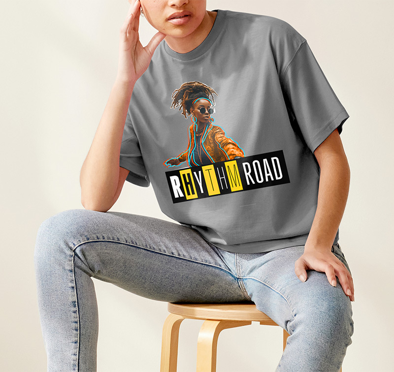 Tee shirt personnalisé avec Roland BN2-20