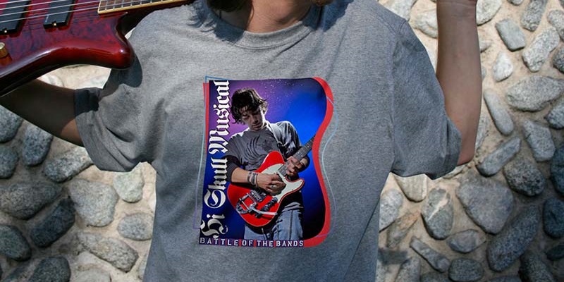 Tee shirt avec transfert réalisé sur VersaStudio BN-20
