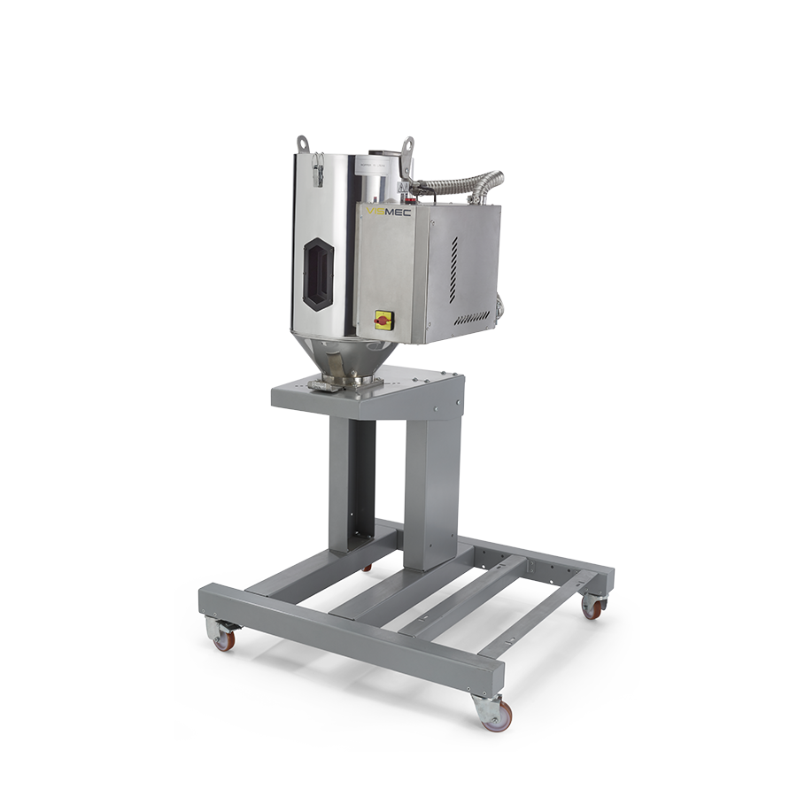dessicateur DW de Vismec pour le sechage de granulé sur un trémie