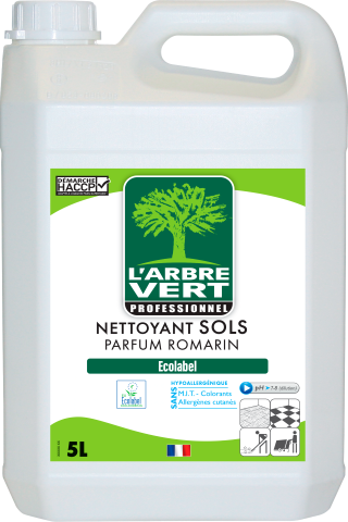 Bidon de 5L de nettoyant pour sol l'Arbre Vert