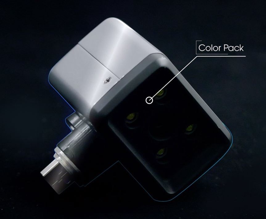 Color pack plug